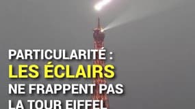 La Tour Eiffel frappée par la foudre, est-ce grave ?