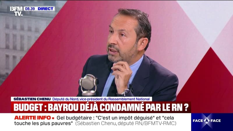 Budget: Sébastien Chenu, député RN, propose 