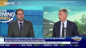 Laurent Carme (Directeur général de McPhy): pour sa GigaFactory, McPhy a choisi Belfort pour "sa proximité avec l'Allemagne qui sera un des grands pays d'hydrogène, et (pour) la culture industrielle de Belfort"