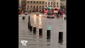 Les images du Vieux-Port de Marseille sous les eaux