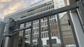 Les abords de l'école Allar à Marseille