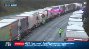 3000 camions s’étaient massés près du port de Douvres et souhaitaient quitter le Royaume-Uni