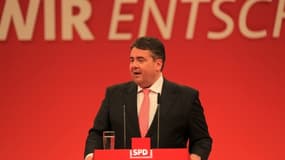 Sigmar Gabriel, président du parti social-démocrate, est le futur ministre de l'Economie et de l'Energie.