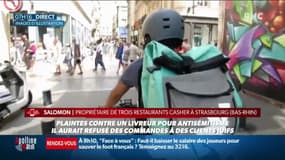 "Le livreur a refusé de prendre la commande parce qu'on est juifs" Le gérant d'un restaurant casher à Strasbourg témoigne sur RMC