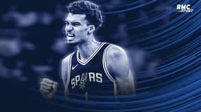 Victor Wembanyama avec les San Antonio Spurs 