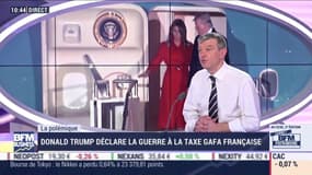 Nicolas Doze : Donald Trump déclare la guerre à la taxe GAFA française - 03/12
