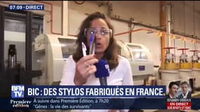À quelques jours de la rentrée, Ashley Chevalier nous fait visiter l'usine de stylos Bic