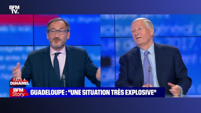 Face à Duhamel: “Une situation très explosive” en Guadeloupe - 22/11