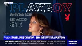 La secrétaire d'État Marlène Schiappa à la une du prochain Playboy