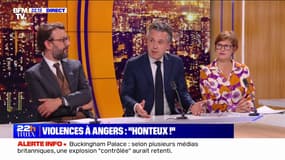 Violences à Angers: "Un des symboles de ce cap franchi" pour Christophe Béchu, ministre de la Transition écologique et ancien maire d'Angers 