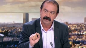 Philippe Martinez sur France 2, le 15 juin 2016.