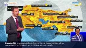 Météo Bouches-du-Rhône: un temps nuageux dans la matinée et orageux dans l'après-midi, 24°C à La Ciotat