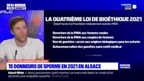 Alsace: la loi de bioéthique de 2021 a-t-elle mené à une baisse des donneurs de sperme ? 