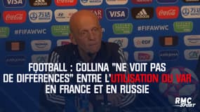 Collina "ne voit pas de différences" entre l’utilisation du VAR en France et en Russie