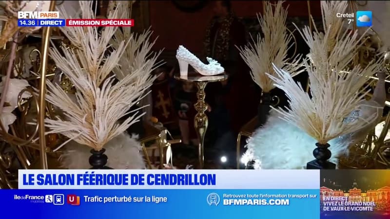 Vaux-le-Vicomte: un salon sur le thème féérique de Cendrillon