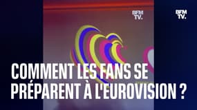 Les fans français de l'Eurovision se préparent dans un bar