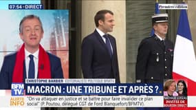 L'édito de Christophe Barbier : Macron, une tribune et après ?