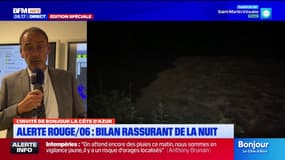 "Intensité nettement moindre que prévue" dans les Alpes-Maritimes selon la préfecture