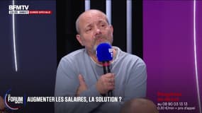 FORUM BFM – Pierre, poissonnier-artisan, estime que "les patrons ont trop de charges".