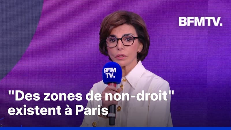Rachida Dati affirme que "des zones de non-droit" existent à Paris et constate "un espace public confisqué aux femmes"