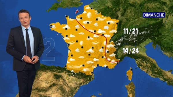 Les prévisions météo du dimanche 30 mai 2021.