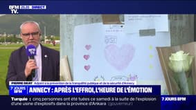 Rassemblement à Annecy ce dimanche: "On voulait rendre hommage aux primo-intervenants", affirme Pierre Geay, adjoint au maire