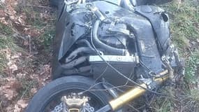 Moto accidentée après une course-poursuite sur l'autoroute A51 dans les Alpes-de-Haute-Provence le 11 mars 2025