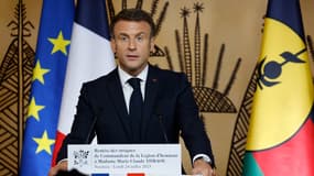 Emmanuel Macron à Nouméa