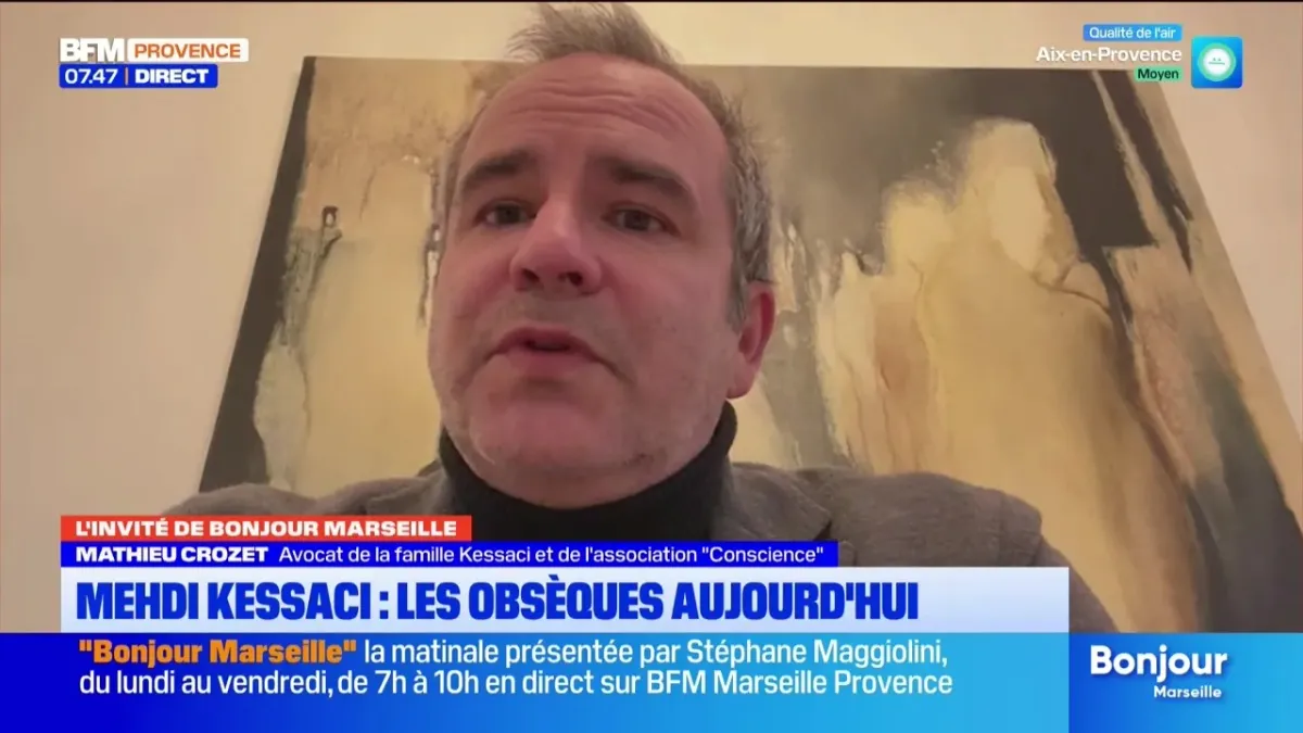 L'invité de Bonjour Marseille du mardi 18 novembre 2025 - Mathieu Croizet