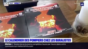 Nord: les pompiers vendent leur calendrier chez les commerçants