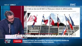 "Les 3 histoires de Charles Magnien" : Le cadeau de Michel au fisc, le fromage considéré comme une drogue, et le décor de l'interview de Meghan et Harry s'arrache - 12/03