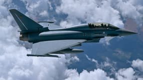 L'Eurofighter est un programme conduit par le Royaume-Uni, l'Allemagne, l'Italie et l'Espagne rassemblant Airbus, BAE Systems et Leonardo.
