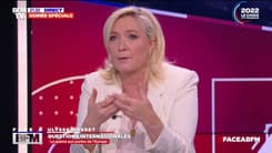 Marine Le Pen: "Je suis très réservée sur la livraison d'armes [à l'Ukraine] parce que cela fait de nous des cobelligérants" 