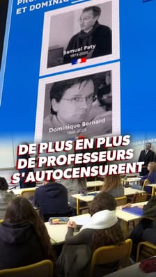 Paty/Bernard : de plus en plus de professeurs s'autocensurent