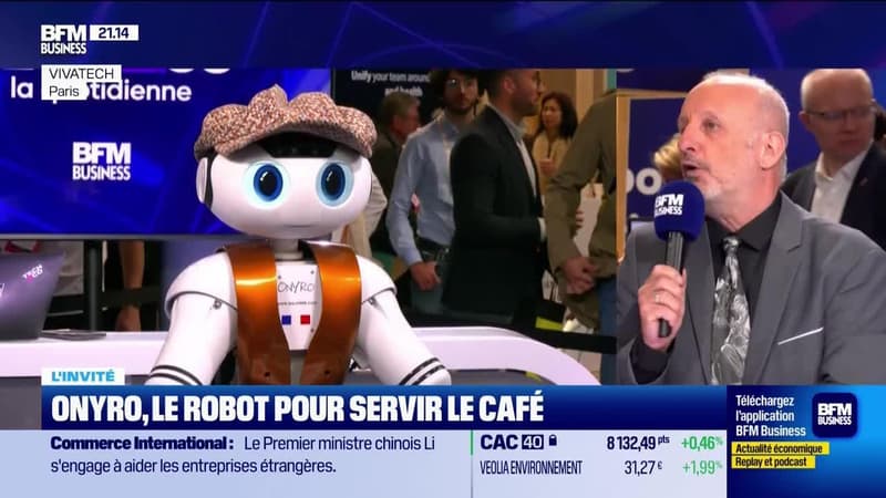 Bernard Froment (ipsum tek) : Onyro, le robot pour servir le café - 27/05