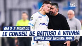 OM 2-2 Monaco: Le conseil de Gattuso à Vitinha (après son énorme raté)