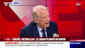 Guerre à Gaza: "Si [Benjamin Netanyahu] vient en France, ce mandat d'arrêt doit s'appliquer", assure Dominique de Villepin