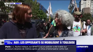"On demande l'arrêt du chantier": à Toulouse, la manifestation contre l'A69 s'est élancée