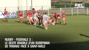 Fédérale 3 : le geste abject d'un rugbyman de Trignac