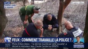 Comment les enquêteurs travaillent-ils pour déterminer les causes d'un feu ?