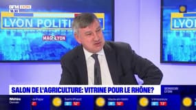 Christophe Guilloteau, président du département du Rhône, explique ce que le département réalise pour aider les agriculteurs et revient sur la loi Egalim