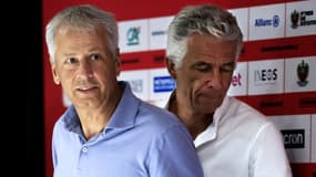 Lucien Favre et Jean-Pierre Rivère