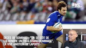 Décès de Dominici : "On se doit de lui rendre un très grand hommage", la vive émotion de Laporte