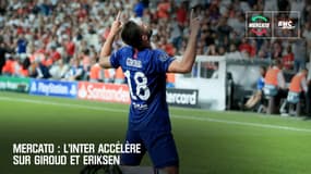 Mercato : L’Inter accélère sur Giroud et Eriksen