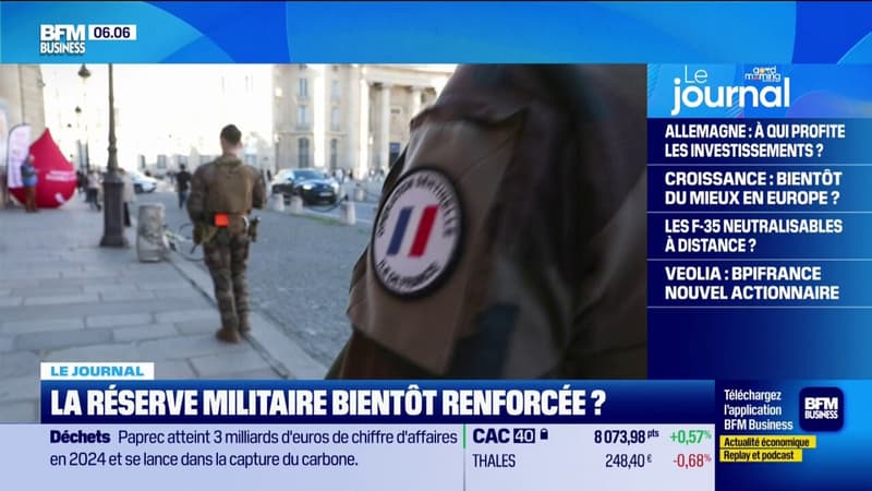 La réserve militaire va-t-elle bientôt être renforcée en France?