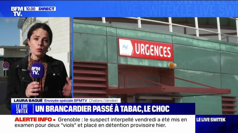 Vendée: un brancardier en soins intensifs après avoir été passé à tabac par le proche d'un patient