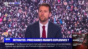 Retraites: pour Mathieu Lefèvre, le "seul projet" de certains opposants est "de mettre le pays à l'arrêt"