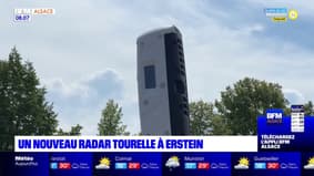 Bas-Rhin: un nouveau radar tourelle installé à Erstein