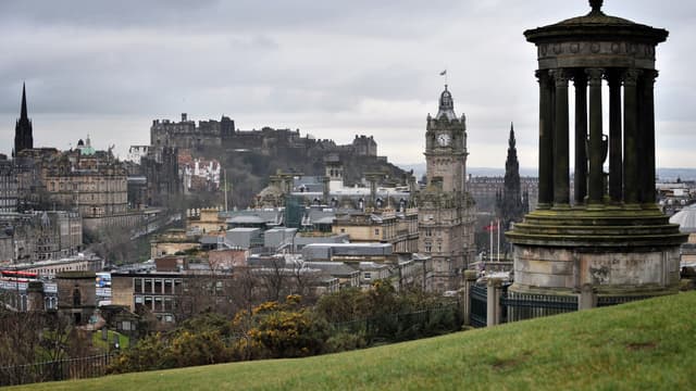 Le château d'Edinburgh, le 8 février 2010 en Ecosse. (Photo d'illustration)