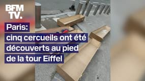  "Soldats français morts en Ukraine": ce que l'on sait sur les cinq cercueils retrouvés devant la tour Eiffel 